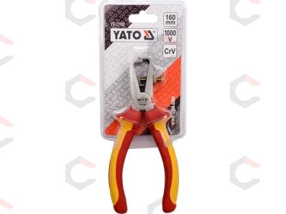 Replės aukštos įtampos laidams 160mm, VDE 1000V (YT-21160) 1 Replės aukštos įtampos laidams 160mm, VDE 1000V (YT-21160) 1