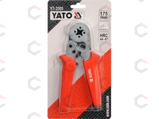 Replės jungčių užspaudimui | 0,2 - 6mm² (YT-2305) 1 Replės jungčių užspaudimui | 0,2 - 6mm² (YT-2305) 1