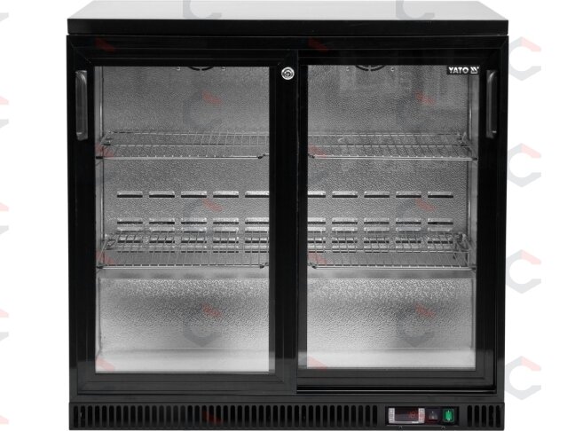 Šaldymo vitrina gėrimams | 2 stumdomų durų | 227 l (YG-05356) 1 Šaldymo vitrina gėrimams | 2 stumdomų durų | 227 l (YG-05356) 1