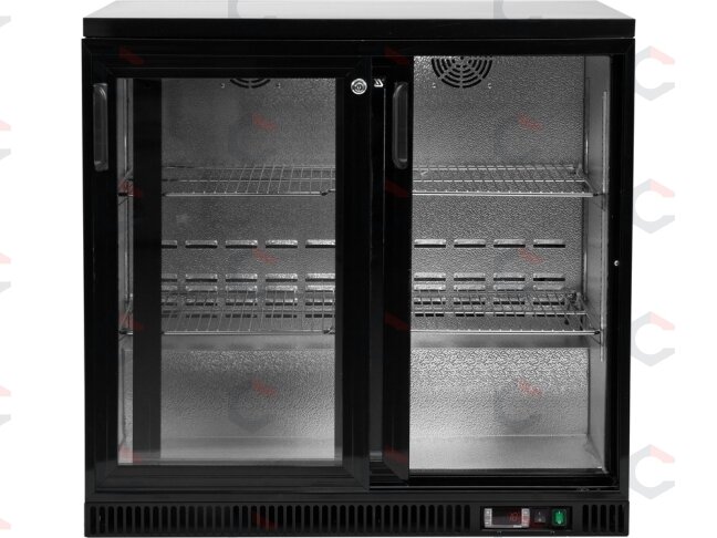 Šaldymo vitrina gėrimams | 2 stumdomų durų | 227 l (YG-05356) 2 Šaldymo vitrina gėrimams | 2 stumdomų durų | 227 l (YG-05356) 2