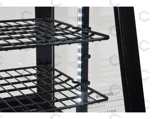 Šaldymo vitrina | 100 l | juoda (YG-05020) 4 Šaldymo vitrina | 100 l | juoda (YG-05020) 4