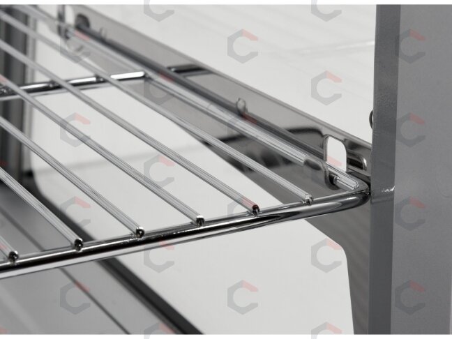 Šaldymo vitrina | 120 l | sidabrinė (YG-05025) 6 Šaldymo vitrina | 120 l | sidabrinė (YG-05025) 6