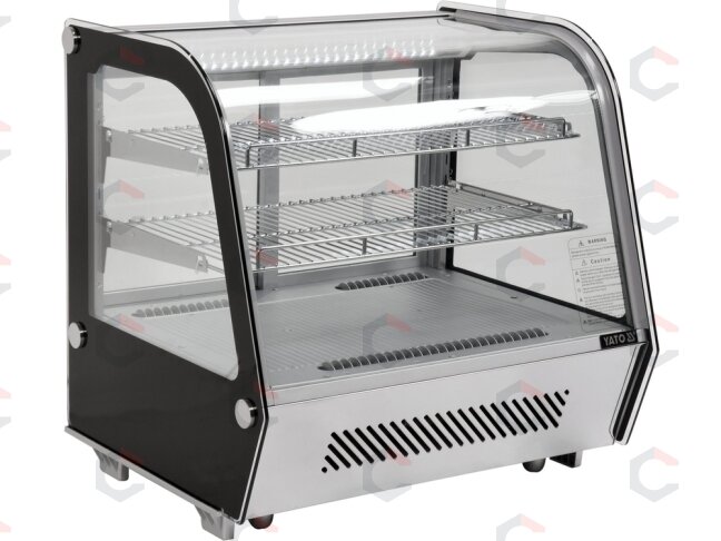 Šaldymo vitrina | 120 l | sidabrinė (YG-05025) Šaldymo vitrina | 120 l | sidabrinė (YG-05025)