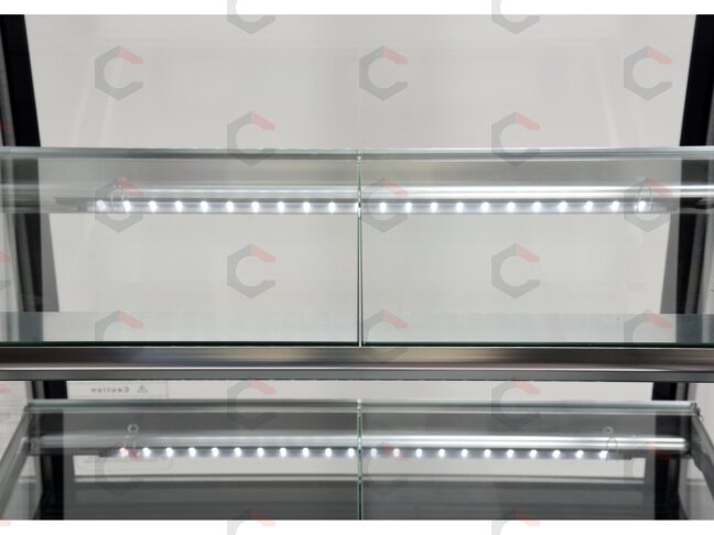 Šaldymo vitrina | 350 l | juoda (YG-05040) 9