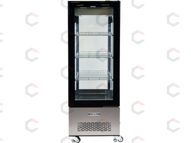 Šaldymo vitrina | 400 l | juoda (YG-05068) 1 Šaldymo vitrina | 400 l | juoda (YG-05068) 1