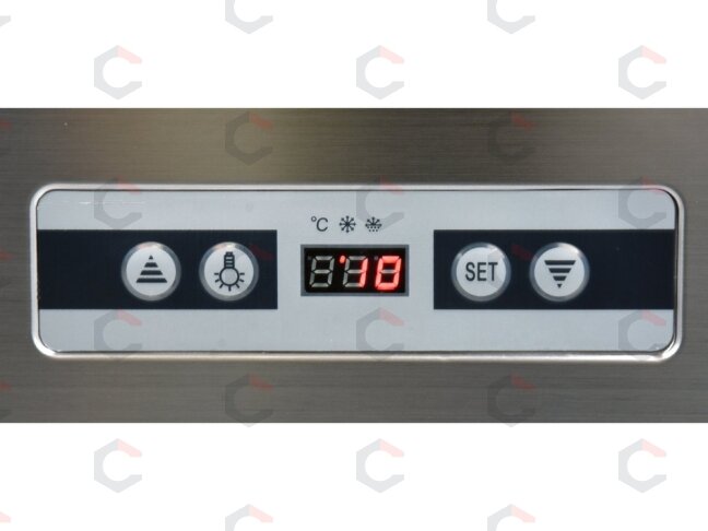 Šaldymo vitrina | 400 l | juoda (YG-05068) 11 Šaldymo vitrina | 400 l | juoda (YG-05068) 11