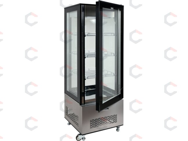 Šaldymo vitrina | 400 l | juoda (YG-05068) 2 Šaldymo vitrina | 400 l | juoda (YG-05068) 2