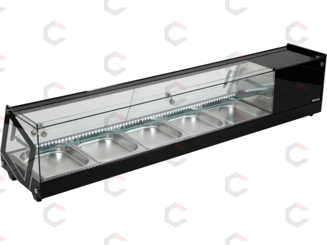 Šaldymo vitrina 5×GN 1/2 | 175,5 × 39,5 × 37,5 cm (YG-05007) Šaldymo vitrina 5×GN 1/2 | 175,5 × 39,5 × 37,5 cm (YG-05007)