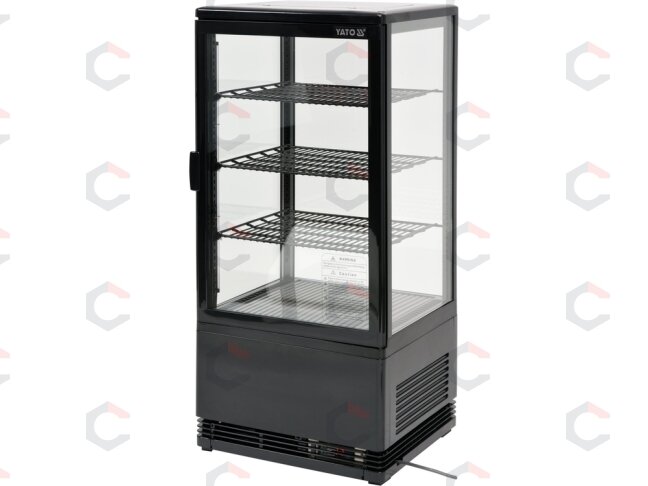 Šaldymo vitrina | 78 l | juoda (YG-05058) Šaldymo vitrina | 78 l | juoda (YG-05058)
