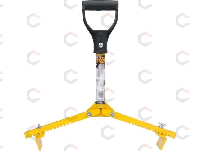 Reguliuojamas plytelių kėlimo griebtuvas | aukštas vienarankis | 35 kg (35014) 1