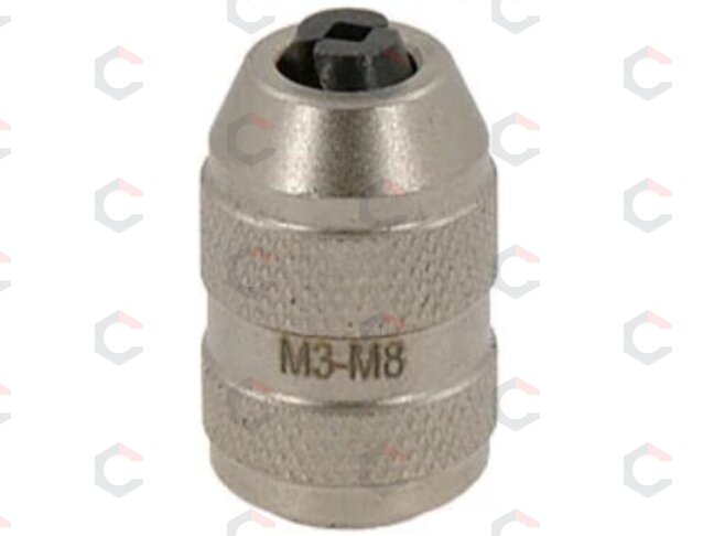 Reguliuojamas sriegiklio griebtuvas laikiklis | 1/4" pavara | M3–M8 (SK6582) 2 Reguliuojamas sriegiklio griebtuvas laikiklis | 1/4" pavara | M3–M8 (SK6582) 2