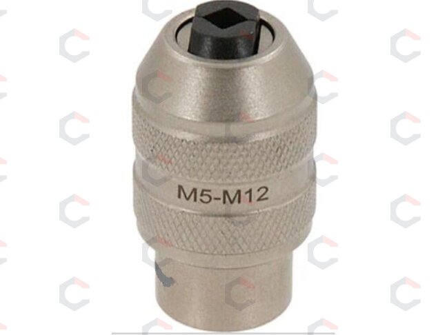 Reguliuojamas sriegiklio griebtuvas laikiklis | 3/8" pavara | M5–M12 (SK6584) 2 Reguliuojamas sriegiklio griebtuvas laikiklis | 3/8" pavara | M5–M12 (SK6584) 2