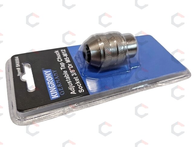 Reguliuojamas sriegiklio griebtuvas laikiklis | 3/8" pavara | M5–M12 (SK6584) 3