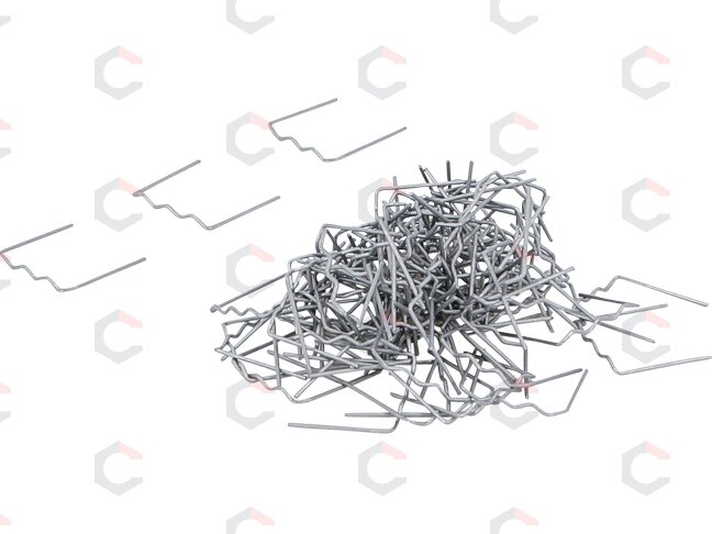 Remonto segtukų rinkinys | plokšti | 0,6 mm | 100 vnt. (73350B) 1 Remonto segtukų rinkinys | plokšti | 0,6 mm | 100 vnt. (73350B) 1