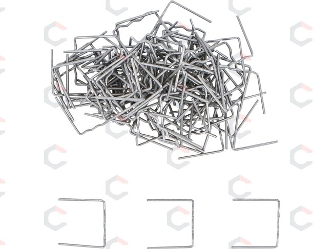 Remonto segtukų rinkinys | plokšti | 0,8 mm | 100 vnt. (73351B) 2 Remonto segtukų rinkinys | plokšti | 0,8 mm | 100 vnt. (73351B) 2