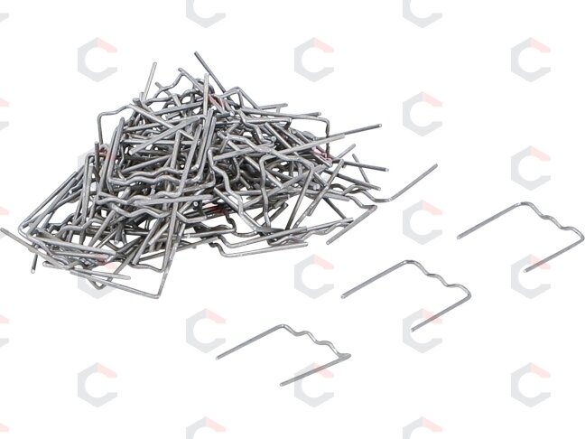 Remonto segtukų rinkinys | plokšti | 0,8 mm | 100 vnt. (73351B) Remonto segtukų rinkinys | plokšti | 0,8 mm | 100 vnt. (73351B)