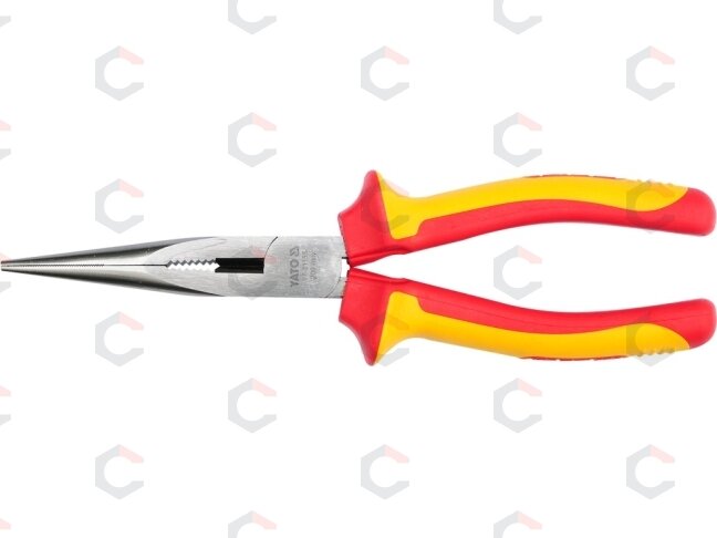 Replės aukštos įtampos laidams tiesios 200mm, VDE 1000V (YT-21155) 2