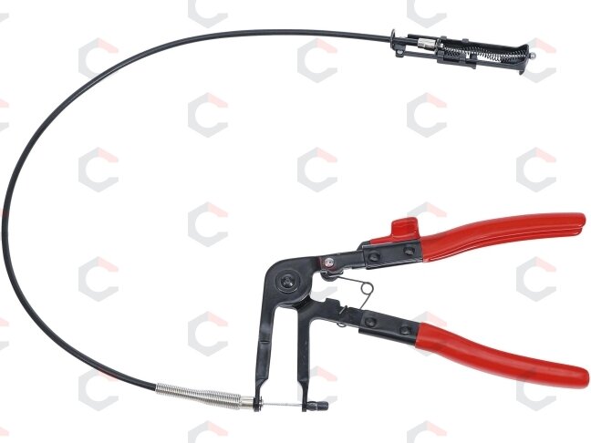 Replės aušinimo žarnų sąvaržų nuėmimui su trosu | Bowden trosas | 630 mm (467) 3 Replės aušinimo žarnų sąvaržų nuėmimui su trosu | Bowden trosas | 630 mm (467) 3