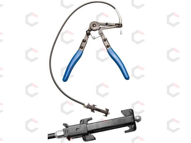 Replės aušinimo žarnų sąvaržoms – CLIC-R nuėmimui su Bowden trosu – 630 mm (8752) Replės aušinimo žarnų sąvaržoms – CLIC-R nuėmimui su Bowden trosu – 630 mm (8752)