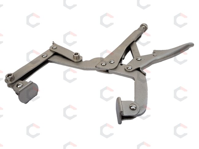 Replės fiksuojamos su plokščiais padais | 4 fiksavimo taškai | 225 mm (CLP09) 1 Replės fiksuojamos su plokščiais padais | 4 fiksavimo taškai | 225 mm (CLP09) 1
