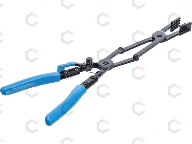Replės įvairaus tipo žarnų sąvaržoms | dvigubas šarnyras | 0 - 50 mm | 430 mm (6675) 1 Replės įvairaus tipo žarnų sąvaržoms | dvigubas šarnyras | 0 - 50 mm | 430 mm (6675) 1