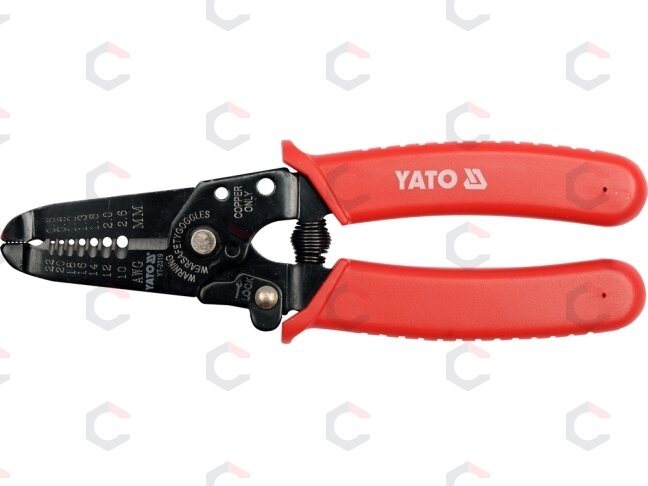 Replės laidams | 20-10 AWG | 160 mm (YT-2319) Replės laidams | 20-10 AWG | 160 mm (YT-2319)