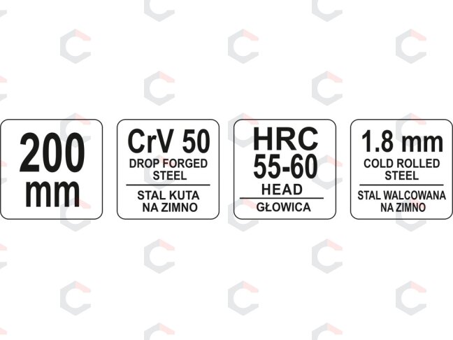 Replės priekinio kirpimo | 200 mm (YT-2064) 1 Replės priekinio kirpimo | 200 mm (YT-2064) 1