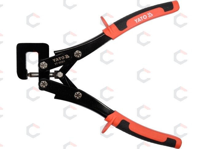 Replės profilių sujungimams / skylėms | 280 mm (YT-51311) 2 Replės profilių sujungimams / skylėms | 280 mm (YT-51311) 2