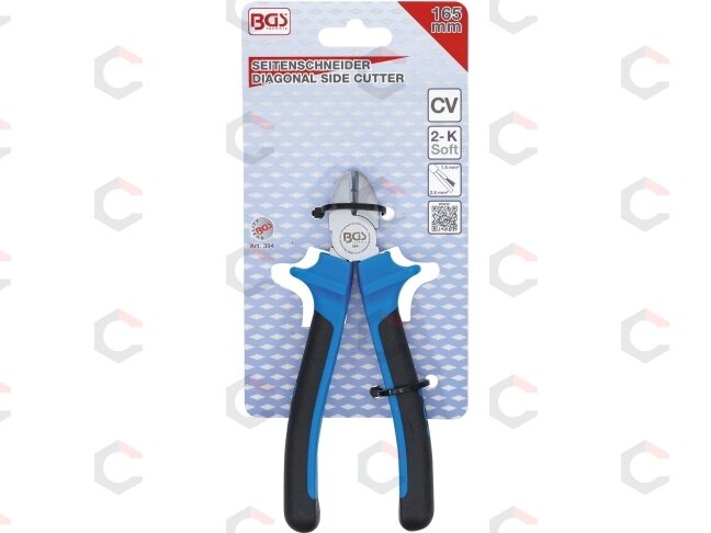 Replės šoninio kirpimo | su laidų valymo funkcija | 165 mm (394) 5 Replės šoninio kirpimo | su laidų valymo funkcija | 165 mm (394) 5