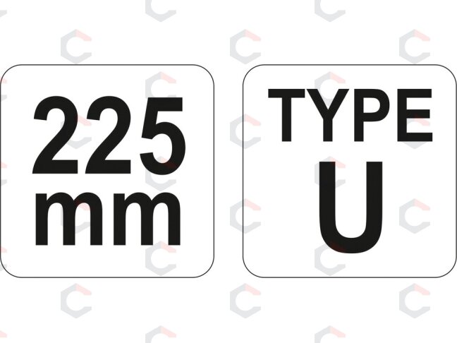 Replės suvirintojui fiksuojamos 225 mm tipas U (YT-2461) 4 Replės suvirintojui fiksuojamos 225 mm tipas U (YT-2461) 4