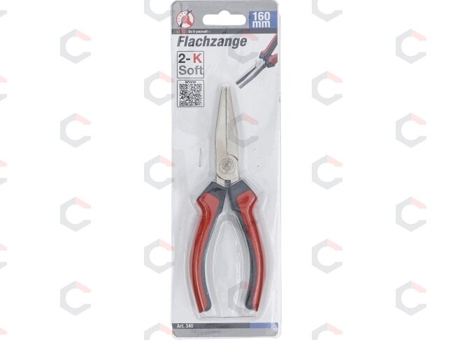 Replės tiesios plokščios | 160 mm (340) 3 Replės tiesios plokščios | 160 mm (340) 3