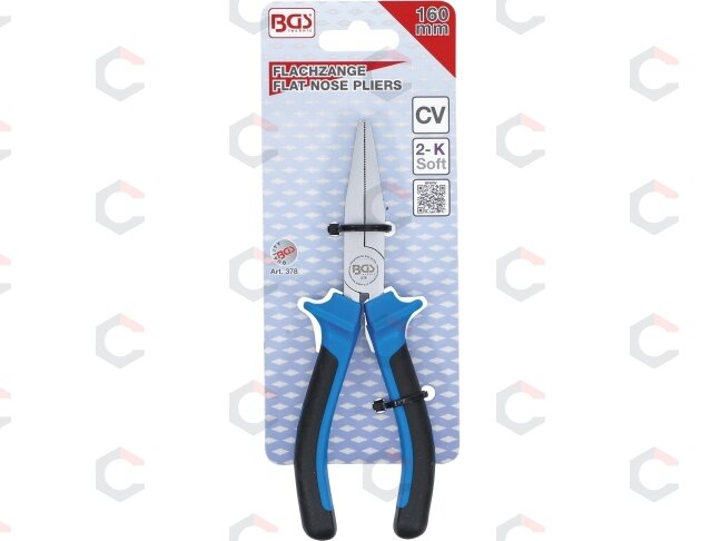 Replės tiesios plokščios | 160 mm (378) 4 Replės tiesios plokščios | 160 mm (378) 4