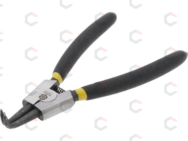 Replės žiedams skečiamos lenktos 160 mm (43051) Replės žiedams skečiamos lenktos 160 mm (43051)