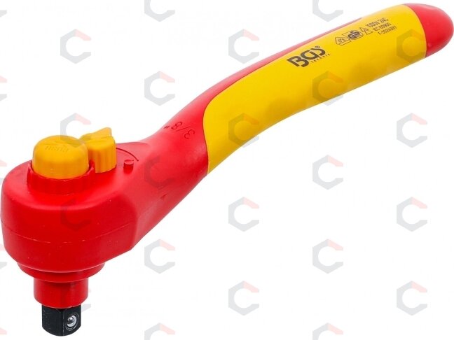 Reversinė terkšlė VDE | 10 mm (3/8") | 1000 V (625) Reversinė terkšlė VDE | 10 mm (3/8") | 1000 V (625)