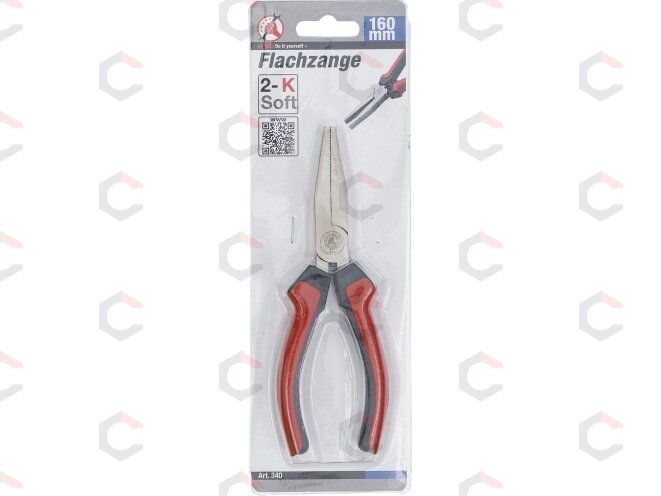 Replės tiesios plokščios | 160 mm (340) 3 Replės tiesios plokščios | 160 mm (340) 3