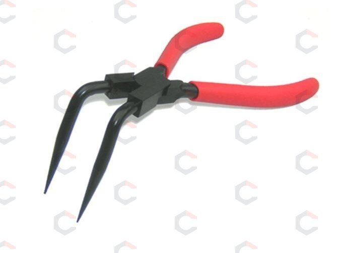 Replės suportų žiedams lenktos 90° 225mm/65mm/ψ1.2mm "Stahlberg" (KE1821) Replės suportų žiedams lenktos 90° 225mm/65mm/ψ1.2mm "Stahlberg" (KE1821)
