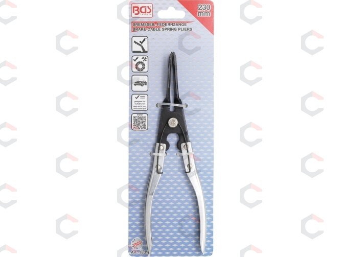 Replės rankinio troso spyruoklėms | 215 mm (1831) 5 Replės rankinio troso spyruoklėms | 215 mm (1831) 5