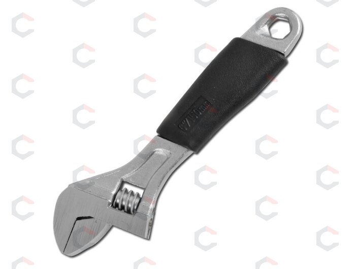 Reguliuojamas veržliaraktis | gumuota rankena | 150 mm | 19 mm (1440) 2 Reguliuojamas veržliaraktis | gumuota rankena | 150 mm | 19 mm (1440) 2