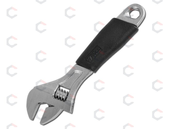 Reguliuojamas veržliaraktis | gumuota rankena | 150 mm | 19 mm (1440) 1 Reguliuojamas veržliaraktis | gumuota rankena | 150 mm | 19 mm (1440) 1