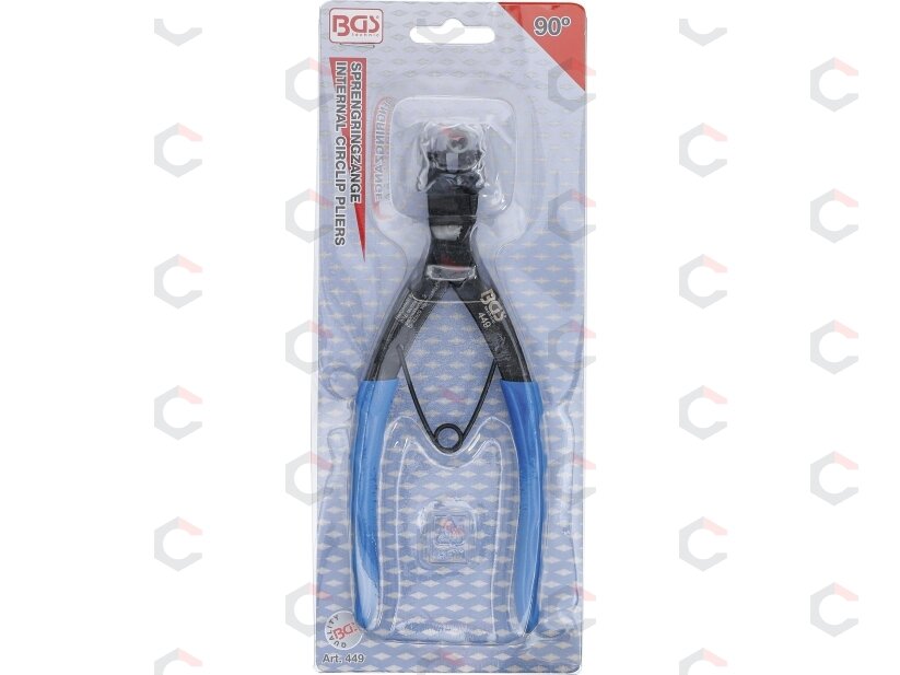 Replės fiksavimo žiedams | vidiniams žiedams | 90° | 165 mm (449) 3 Replės fiksavimo žiedams | vidiniams žiedams | 90° | 165 mm (449) 3