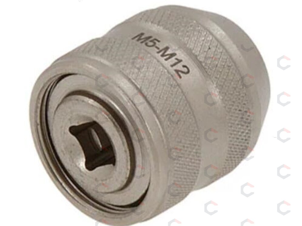 Reguliuojamas sriegiklio griebtuvas laikiklis | 1/4" pavara | M5–M12 (SK6583) Reguliuojamas sriegiklio griebtuvas laikiklis | 1/4" pavara | M5–M12 (SK6583)