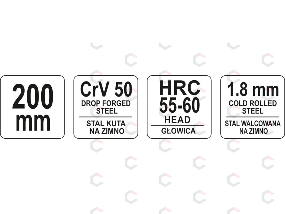Replės priekinio kirpimo | 200 mm (YT-2064) 1 Replės priekinio kirpimo | 200 mm (YT-2064) 1