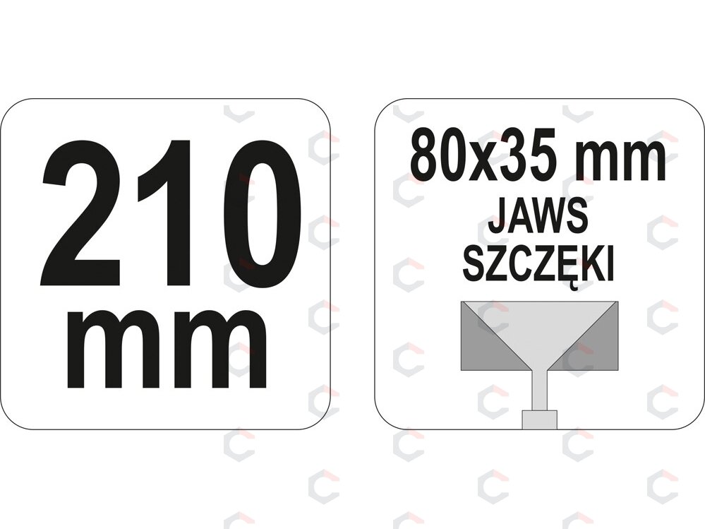 Replės profilių formavimui | 205 mm (YT-5141) 2 Replės profilių formavimui | 205 mm (YT-5141) 2