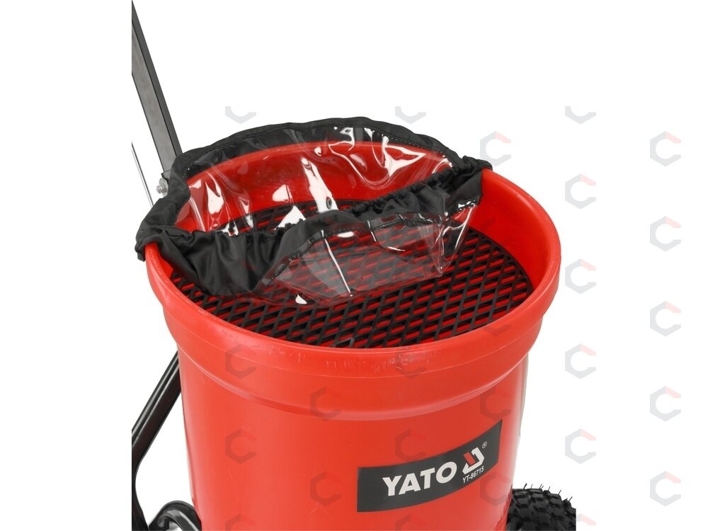 Rotacinė sodo sėjamoji-barstytuvas Yato | 23 l | 25 kg (YT-86715) 8 Rotacinė sodo sėjamoji-barstytuvas Yato | 23 l | 25 kg (YT-86715) 8