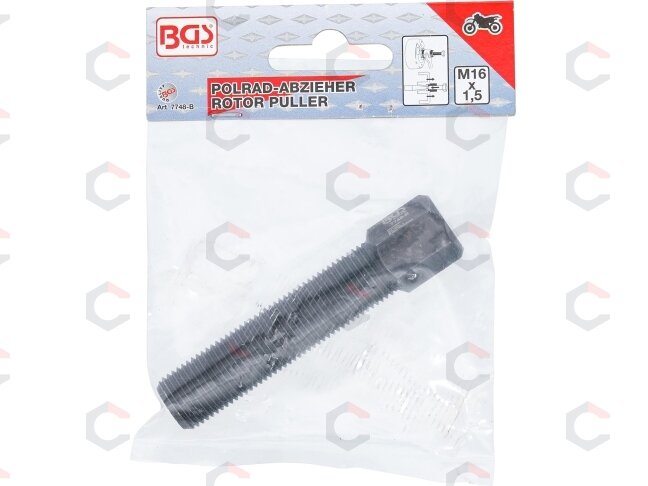 Rotoriaus nuėmėjo ištraukimo varžtas | M16 x 1.5 (7748-B) 3