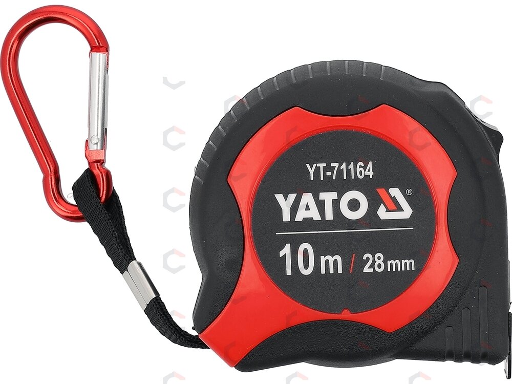 Matavimo ruletė | 10 m x 28 mm (YT-71164) Matavimo ruletė | 10 m x 28 mm (YT-71164)