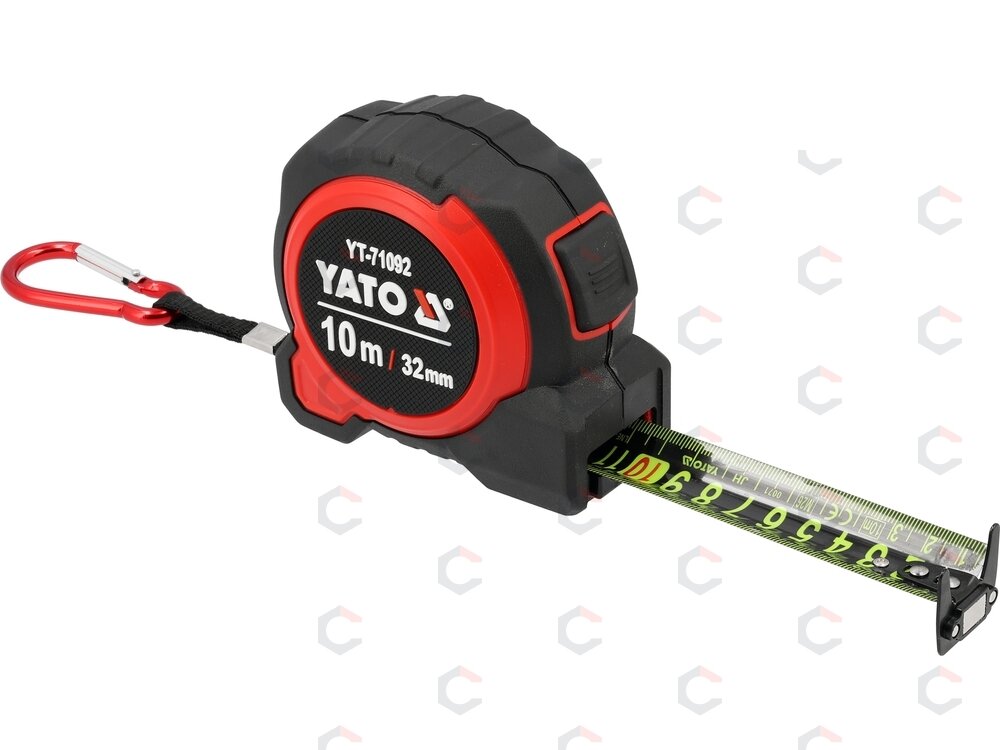 Matavimo ruletė | 10 m x 32 mm (YT-71092) 1 Matavimo ruletė | 10 m x 32 mm (YT-71092) 1