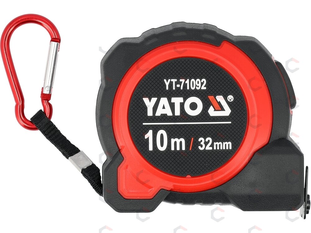 Matavimo ruletė | 10 m x 32 mm (YT-71092) Matavimo ruletė | 10 m x 32 mm (YT-71092)