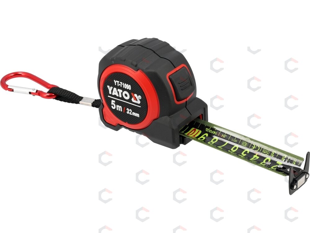 Matavimo ruletė | 5 m x 32 mm (YT-71090) 1 Matavimo ruletė | 5 m x 32 mm (YT-71090) 1