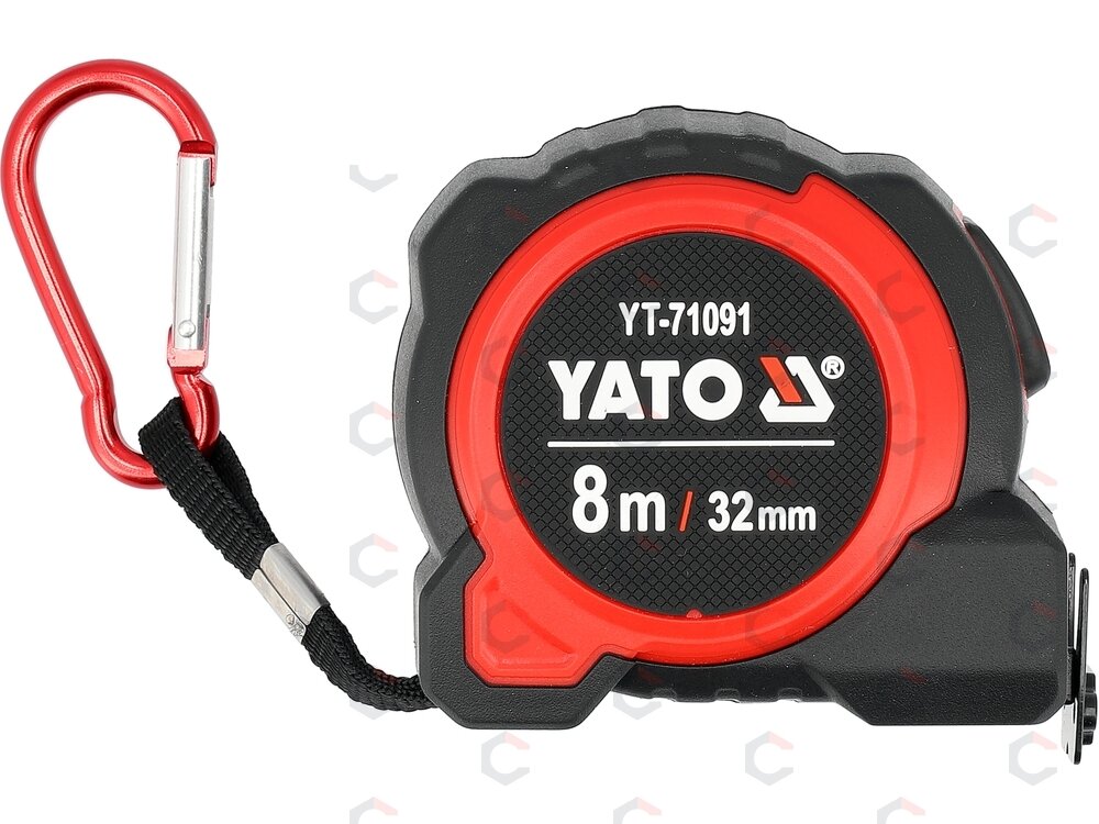 Ruletė 8 m x 32 mm (YT-71091) Ruletė 8 m x 32 mm (YT-71091)